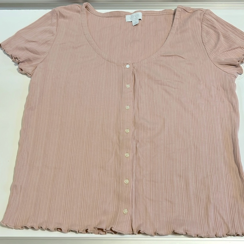 LOVE BY GAP Dusty Pink Top Brand NEW without tags